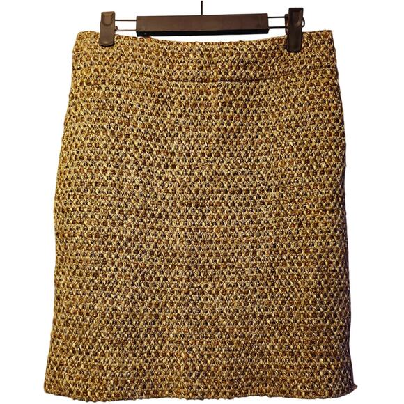 J. Crew sparkle tweed wool alpaca blend skirt size 2 - Picture 1 of 7